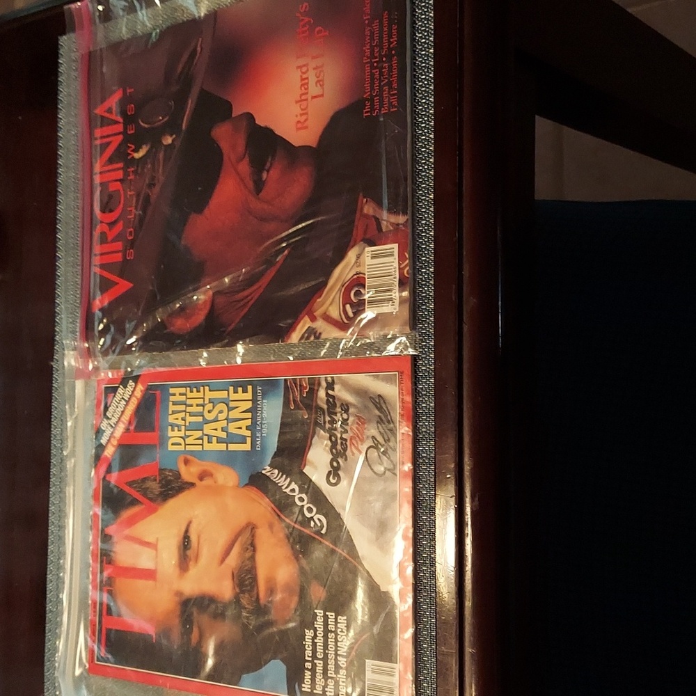 NASCAR Dale Earnhart & Richard Petty Tribute Magazine Set - NWOT 1992/2001